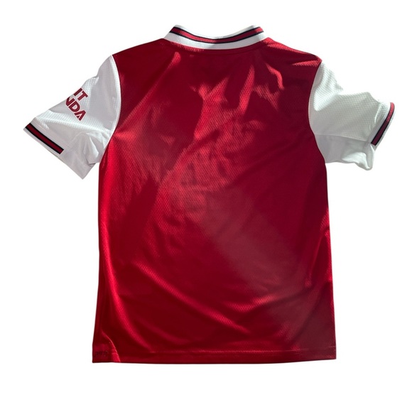 Adidas Arsenal FC Official 2020-2021 Kids Red and White Home Soccer Jersey sz S - Picture 8 of 14